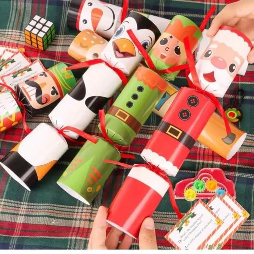 12 Pack Christmas No-Snap Party Table Favors, Christmas Party Supplies